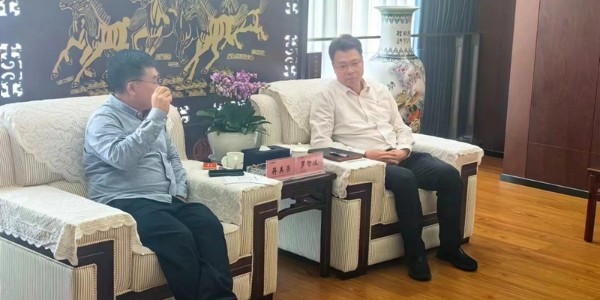 拜訪四川資源集團，共促土地整治發(fā)展