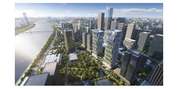 總投資超50億元！廣州地標(biāo)性雙子塔主體結(jié)構(gòu)封頂