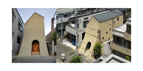 東京的錯(cuò)層式工作室，漫畫(huà)家“動(dòng)態(tài)”的房子