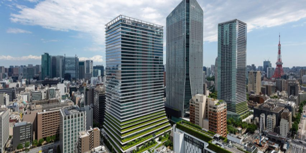 日本最高的住宅摩天樓，綠植覆蓋改善都市“微氣候”